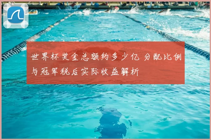 世界杯奖金总额约多少亿 分配比例与冠军税后实际收益解析